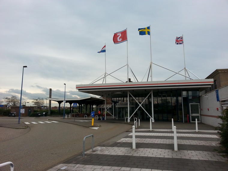 Das Stena Line Terminal in Hoek van Holland